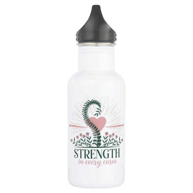 Botella De Agua Fuerza en cada curva (Izquierda)