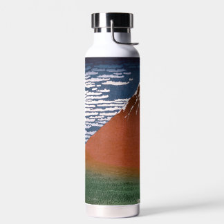 Botella De Agua Fuji Rojo, El Volcán Aka Fujiyama Katsushika Hokus