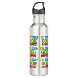 Botella De Agua Fun colorido divertido Chiste de golf Golf Golfer