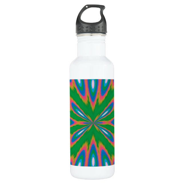 Botella De Agua Funky Garden (Anverso)