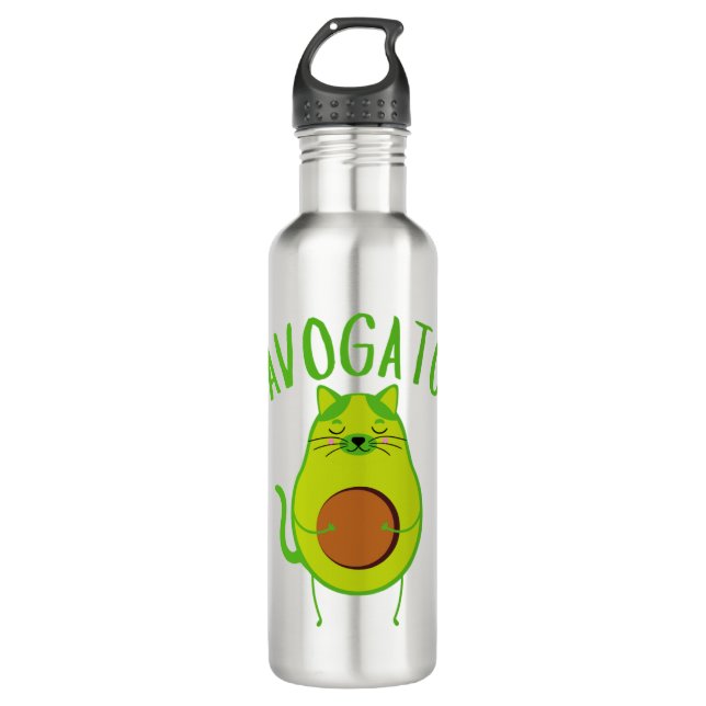 Botella De Agua Funny Avogato (Anverso)