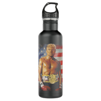 Botella De Agua Funny Boxer Trump Trump Meme Rocky 2012