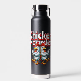 Botella De Agua Funny Chicken Hoarder Personalizado