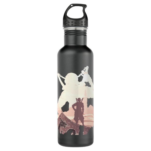 Botella De Agua Funny Demon Anime Slayers Outfits Tengen Silhouett (Anverso)