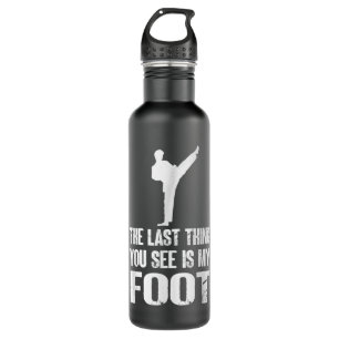 Botella De Agua Funny Martial Arts Karate
