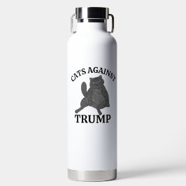 Botella De Agua Funny Political Cat Anti-Trump Coffee Gift Dad Mom