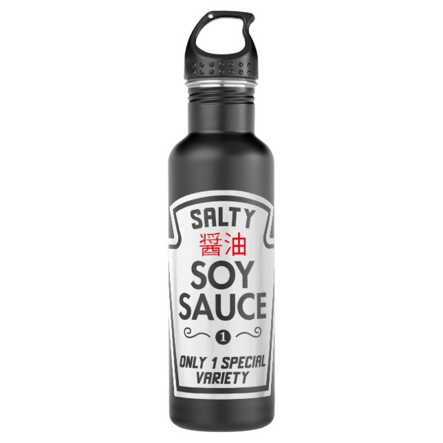 Botella De Agua Funny Soy Sauce Group Condiments Halloween Costume (Anverso)