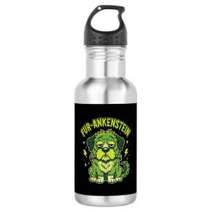 Botella De Agua Fur-Ankenstein Divertido Perro de Frankenstein Hal