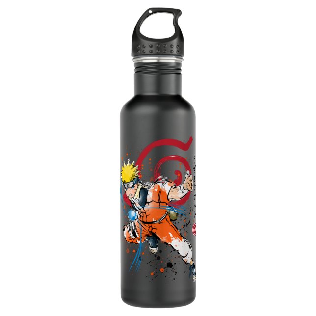 Botella De Agua Furia de Rasengan (Anverso)