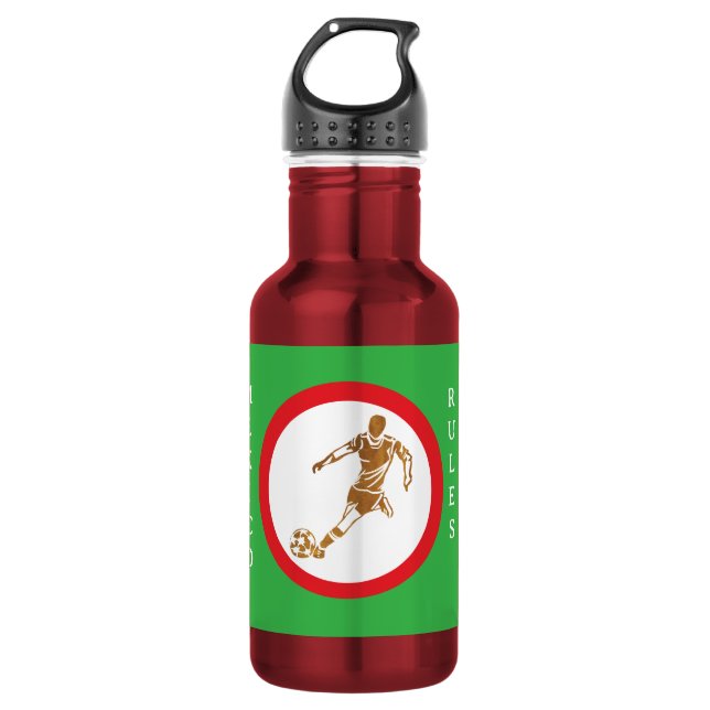 BOTELLA DE AGUA FÚTBOL (Anverso)