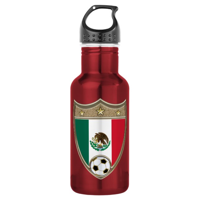 Botella De Agua Fútbol 32oz. de México (Anverso)