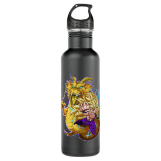 Botella De Agua Fútbol dragón Gohan SSJ3