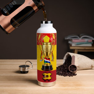 Botella De Agua Fútbol España: Juegos Globales 2026 Espíritu de