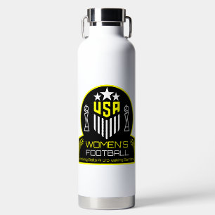 Botella De Agua Fútbol femenino americano