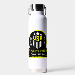 Botella De Agua Fútbol femenino americano