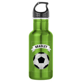 Botella De Agua Fútbol infantil | Personalizado