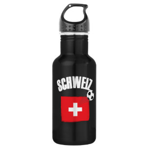 Botella De Agua Fútbol Suiza Schweiz
