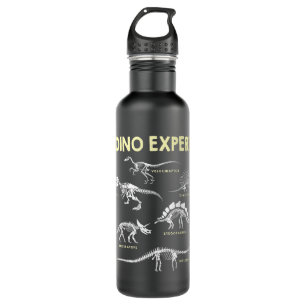 Botella De Agua Futuro experto Dino Paleontólogo Dinosaurio Fossil