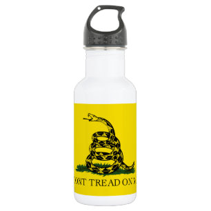 Botella De Agua Gadsden no pisa la bandera