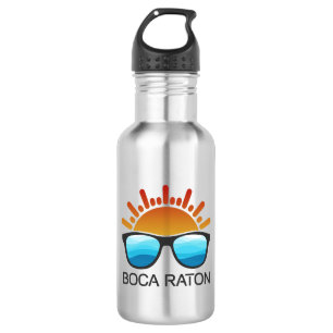 Botella De Agua Gafas de sol Boca Raton Florida