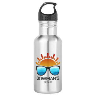 Botella De Agua Gafas de sol de la playa de Bowman Florida