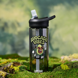 Botella De Agua Gafas divertidas aguacate