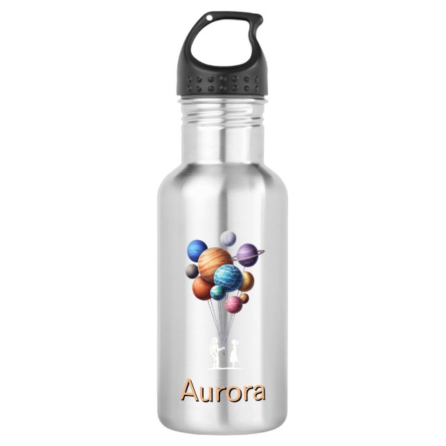 Botella De Agua Galaxia (Anverso)