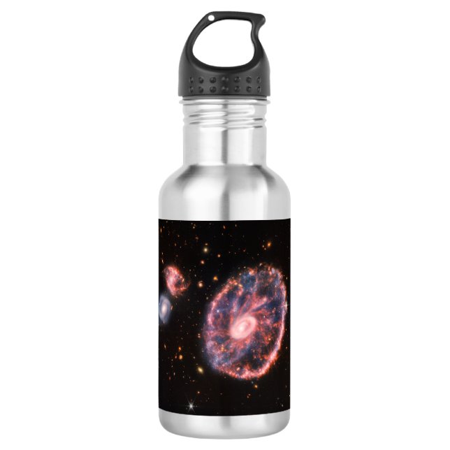 Botella De Agua Galaxia de volantes, telescopio espacial James Web (Anverso)