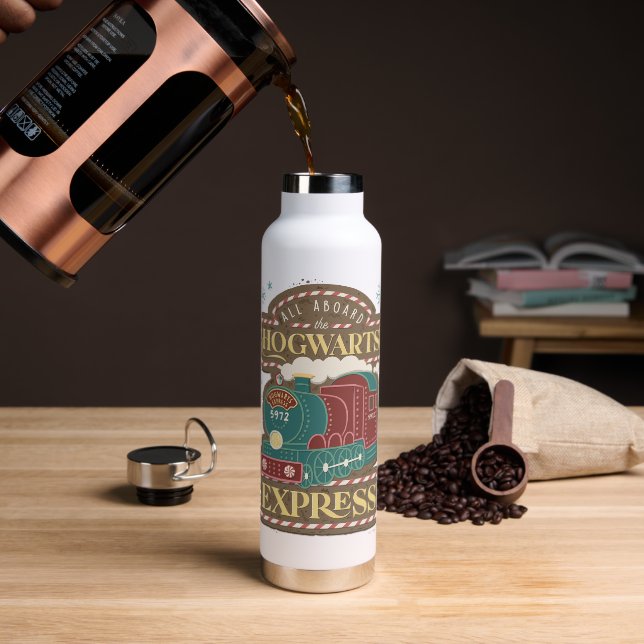 Botella De Agua Galletas de Navidad del Expreso HOGWARTS™ (Café)