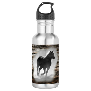 Botella De Agua Gallopaje de caballos salvajes
