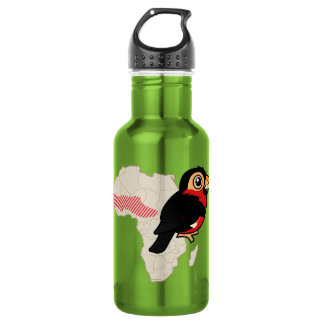Botella De Agua Gama barbuda del perro de aguas