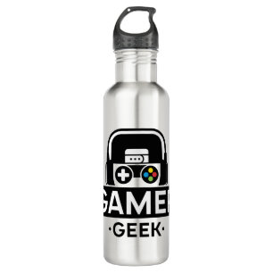 Botella De Agua Gamer Geek