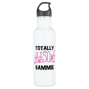 Botella De Agua Gammie completamente asombroso rosa