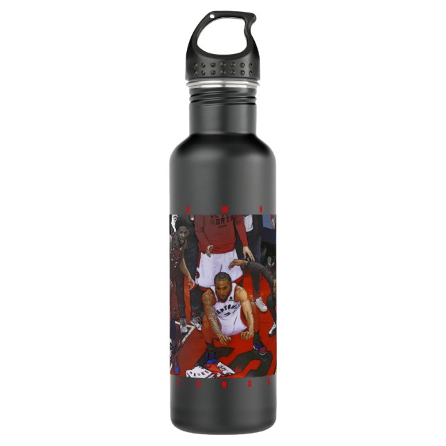 Botella De Agua Ganadora del juego Kawhi Leonard (Anverso)