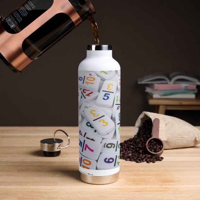 Botella De Agua Ganadora del tren de México (Café)