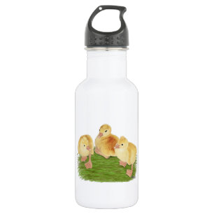 Botella De Agua Gansitos Buff Crestados