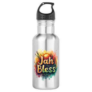Botella De Agua Garrafa de Água Jah Bless - Reggae Vibes