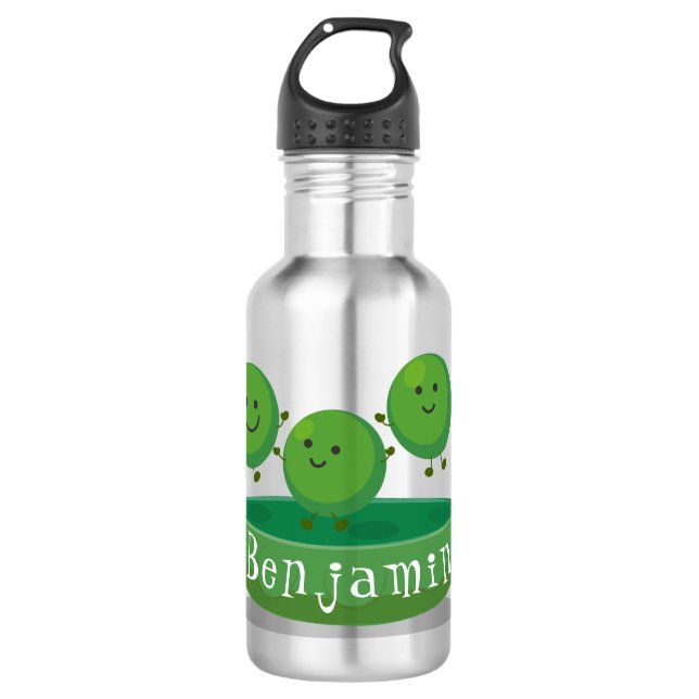 Botella De Agua Garzas saltantes en ilustracion de personalizado d (Anverso)