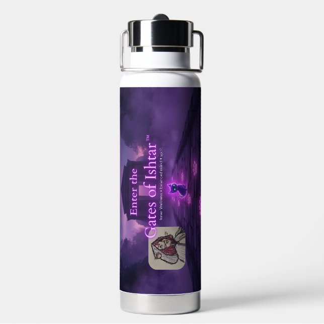 Botella De Agua Gates of Ishtar water bottle  (Reverso)