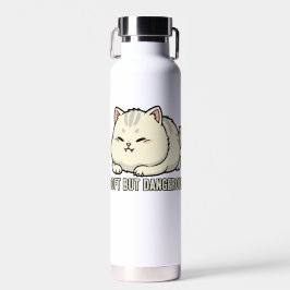 Botella De Agua Gatito Suave Pero Peligroso