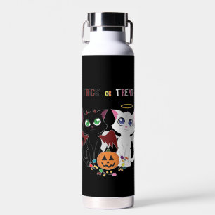 Botella De Agua Gatitos trucos o tratados