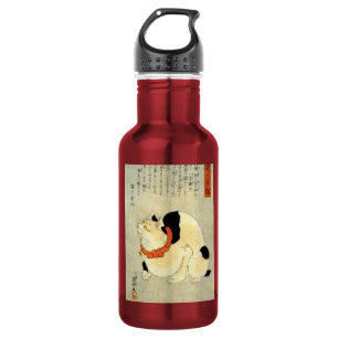 Botella De Agua Gato japonés, Utagawa Kuniyoshi