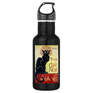 Botella De Agua Gato negro, Alexandre Steinlen