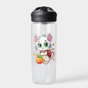 Botella De Agua Gato yendo a la escuela - Escuela de gatos-85241