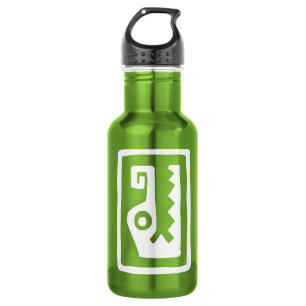 Botella De Agua Gator, jeroglífico mexicano (maya)