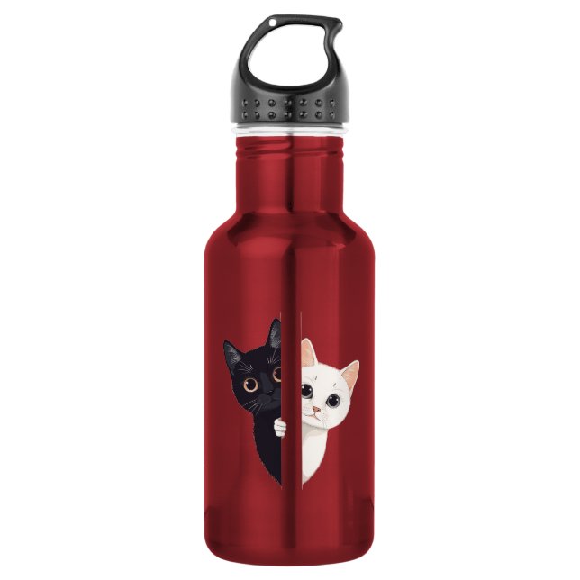 Botella De Agua gatos (Anverso)