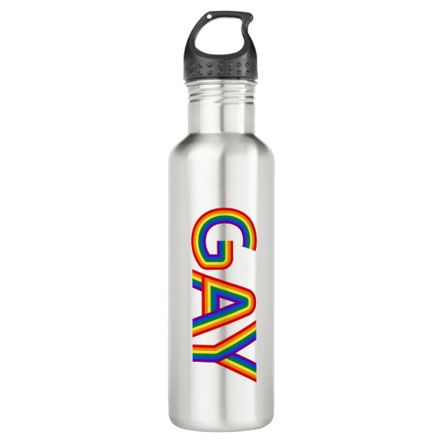 BOTELLA DE AGUA GAY (Anverso)