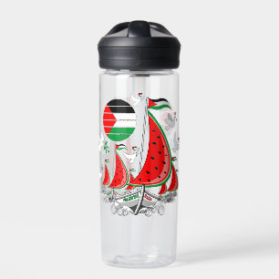 Botella De Agua Gaza: Barcos de la Flotilla de Sumuda por la Liber