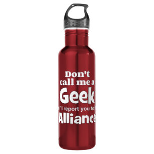 Botella De Agua Geek Alliance wf