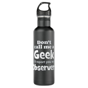 Botella De Agua Geek Observers wf